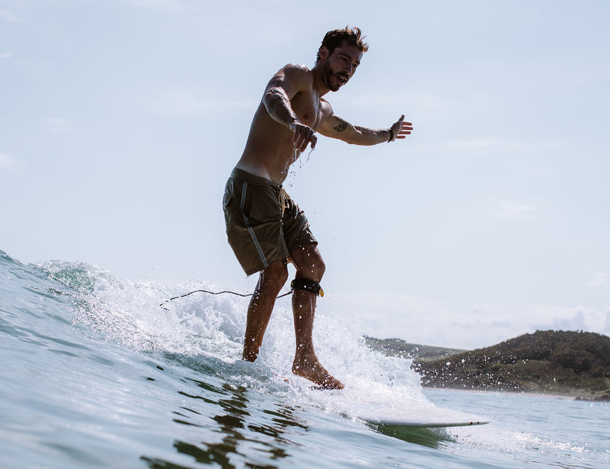 Boardshort Man: Sea grass green S/M