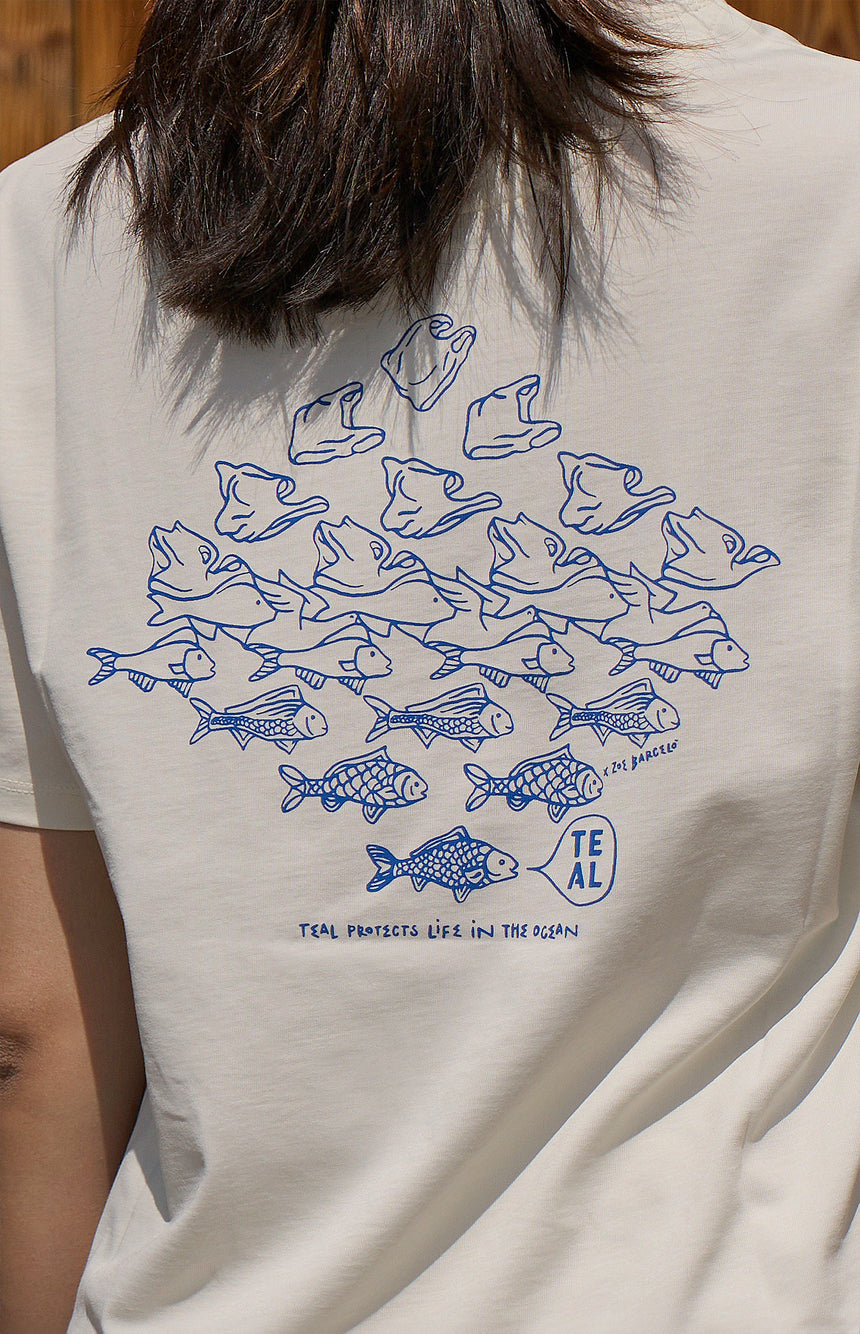 Performance T-Shirt: Ocean Blue S/M