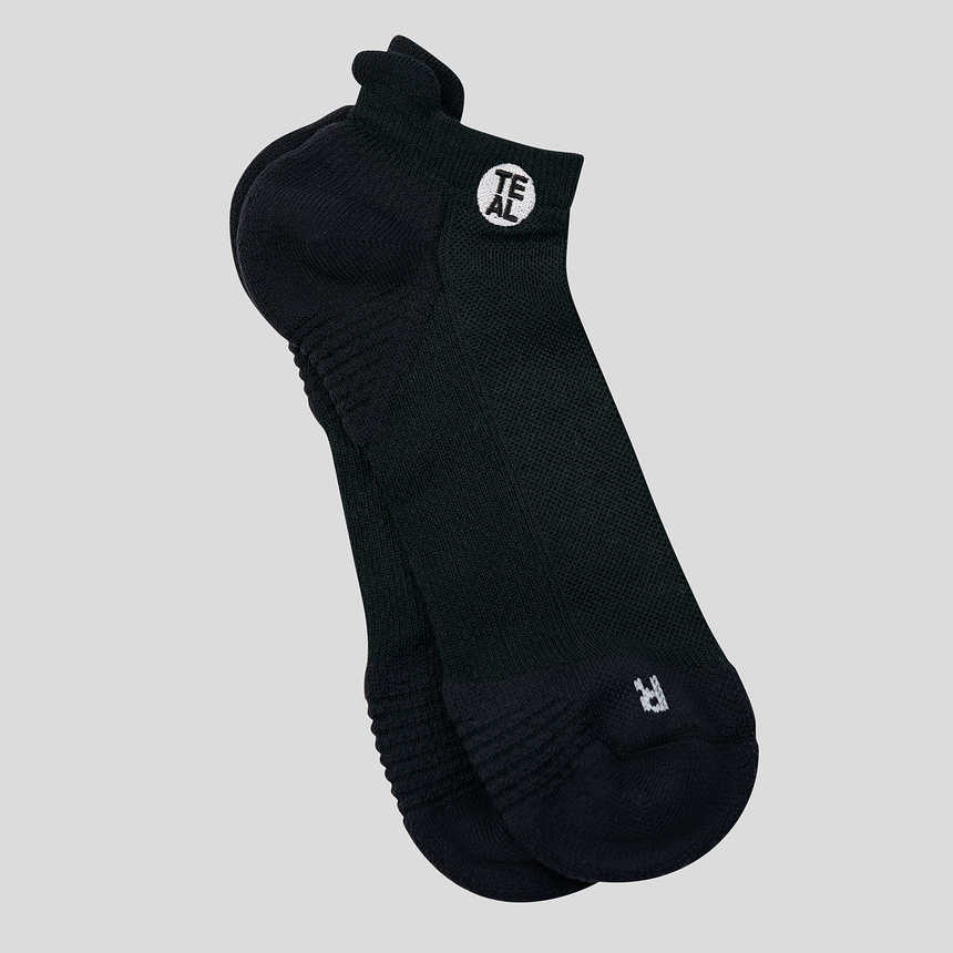 Performance Sock Low: Black/Black