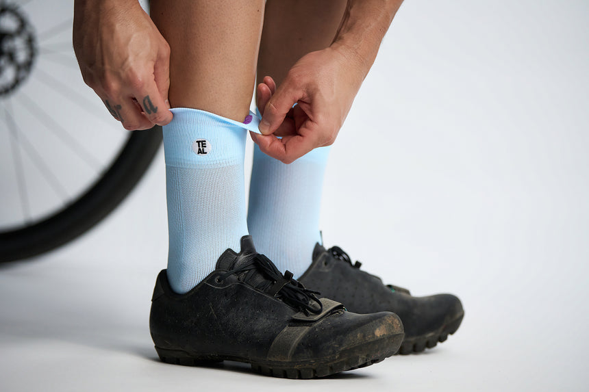 Performance Sock Light: Ice Blue