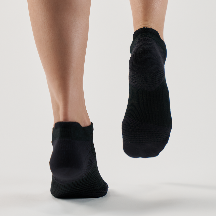 Performance Sock Low: Black/Black